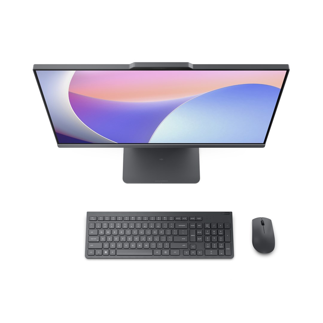 Lenovo IdeaCentre AIO 24IRH9 Intel® Core™ i7 i7-13620H 60.5 cm (23.8") 1920 x 1080 pixels All-in-One PC 16 GB DDR5-SDRAM 512 GB SSD NoOS Wi-Fi 6 (802.11ax) Grey