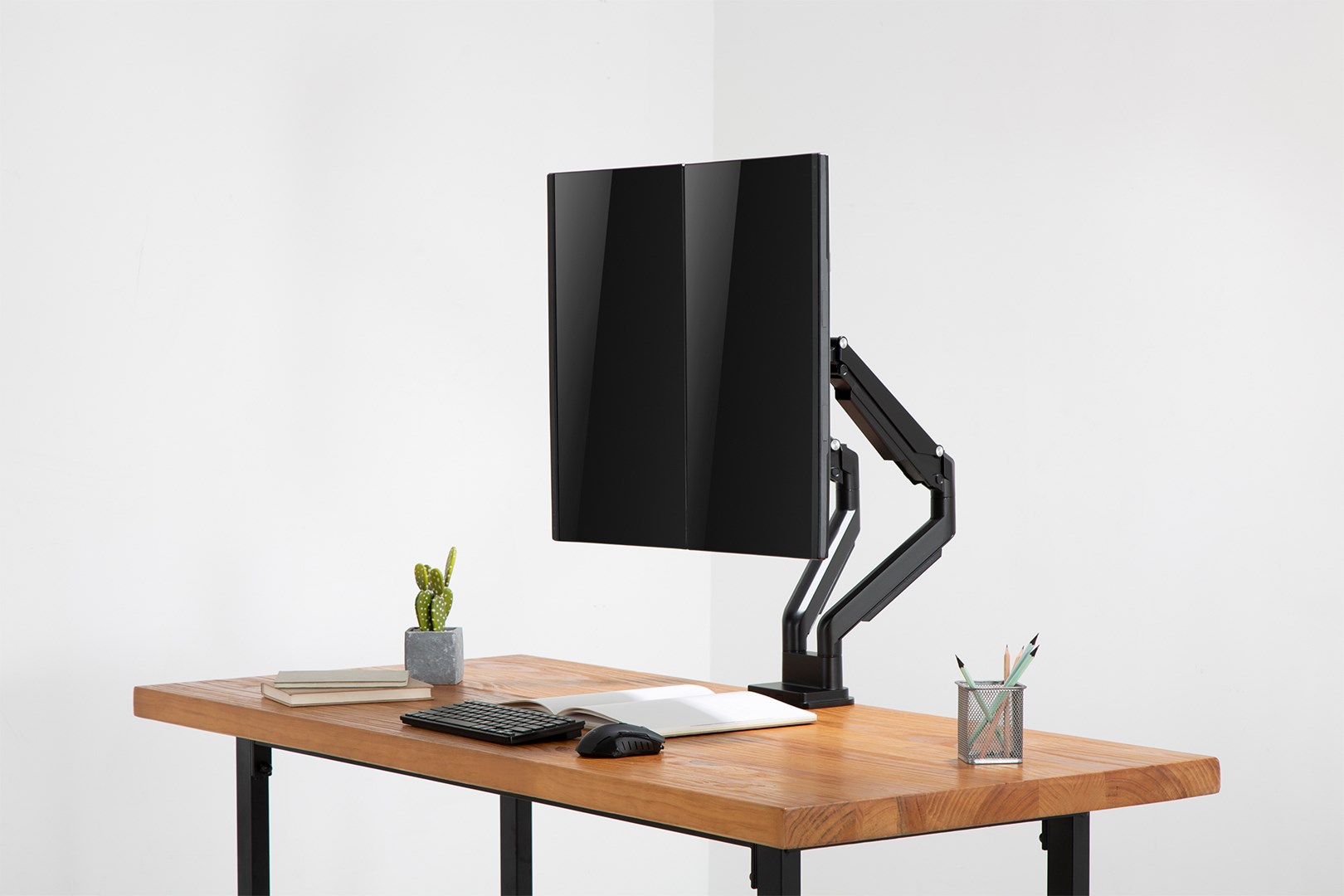 Digitus Dual monitor mount, 2x 32", 2x 9 kg