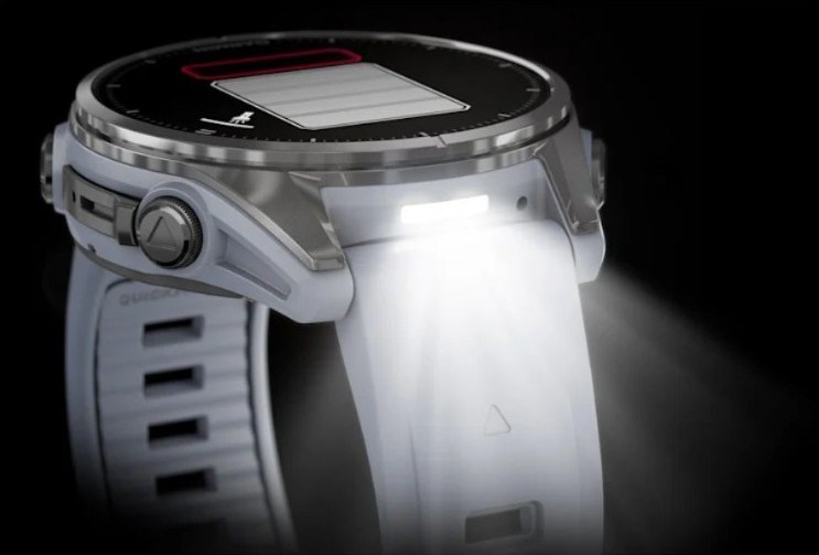 Garmin Fenix 8 3.3 cm (1.3") AMOLED 43 mm Digital 416 x 416 pixels Touchscreen Silver Wi-Fi GPS (satellite)