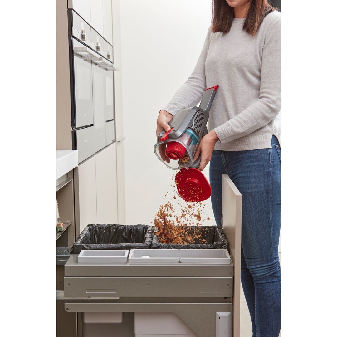 Black & Decker BHHV315J-QW handheld vacuum Black  Red Bagless