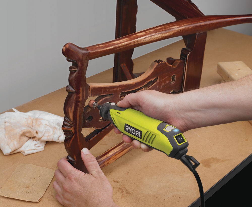 RYOBI EHT150V straight grinder 150W  set of 115 accessories