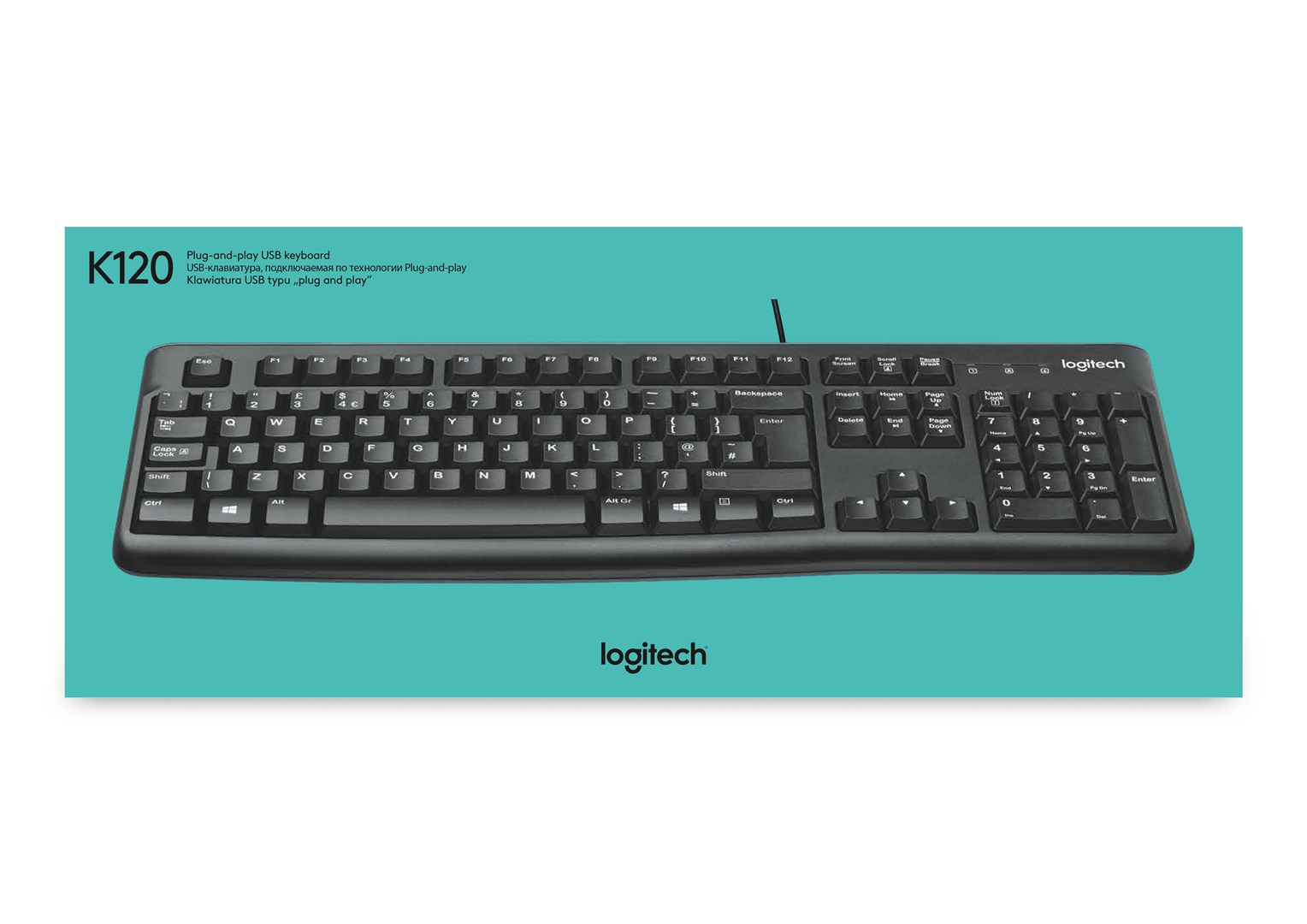 Logitech Keyboard K120 for Business
