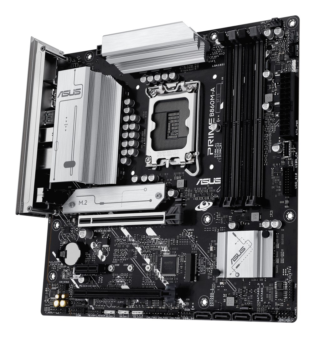 ASUS PRIME B860M-A-CSM Intel B860 LGA 1851 (Socket V1) micro ATX