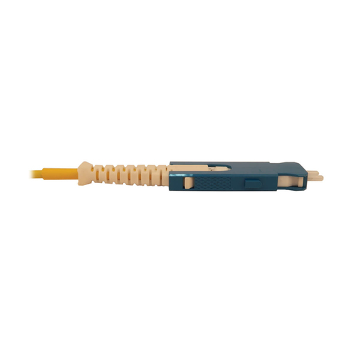 Tripp Lite N390-03M-8S-AP 40/100/400G Singlemode 9/125 OS2 Breakout Fiber Optic Cable (16F MTP/MPO-APC to 8x Duplex SN-UPC F/M), LSZH, Yellow, 3 m (9.8 ft.)