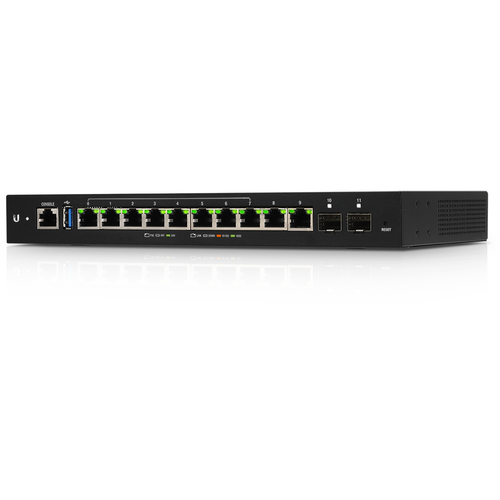 Ubiquiti EdgeRouter 12P wired router Gigabit Ethernet Black