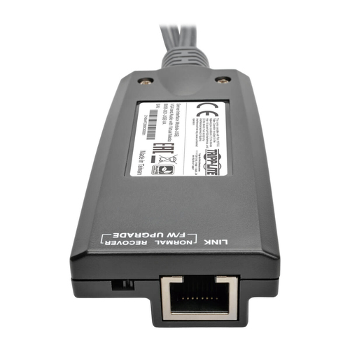 Tripp Lite B055-001-USB-VA NetDirector USB Server Interface Unit with Virtual Media Support and Audio (B064-IPG Series)