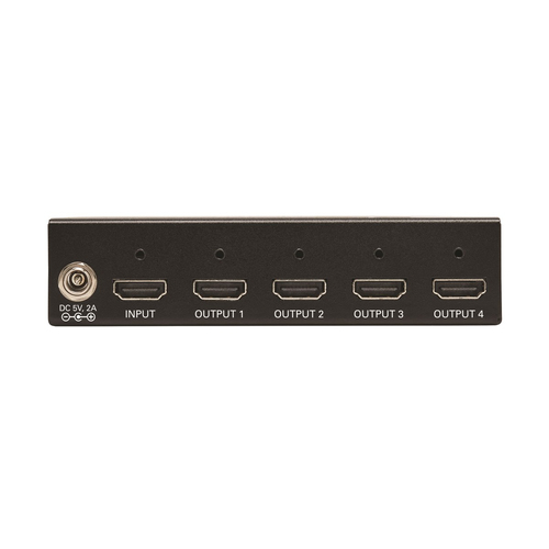 Tripp Lite B118-004-HDR 4-Port HDMI Splitter - 4K @ 60 Hz, 4:4:4, Multi-Resolution Support, HDR, HDCP 2.2, TAA