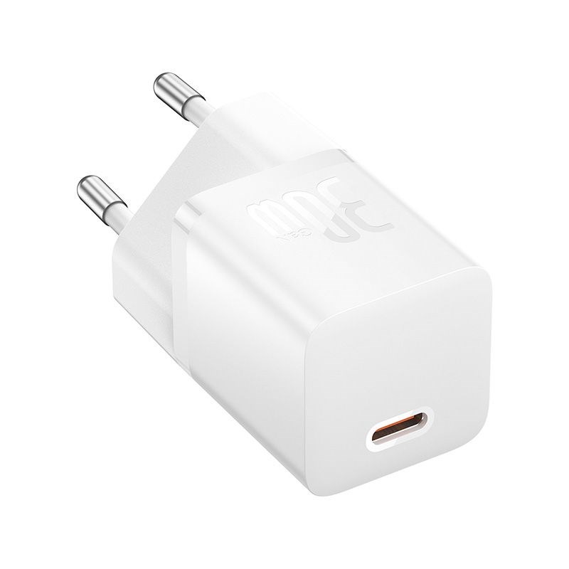 Baseus P10110902213-01 USB-C GaN5 mini 30W mains charger White