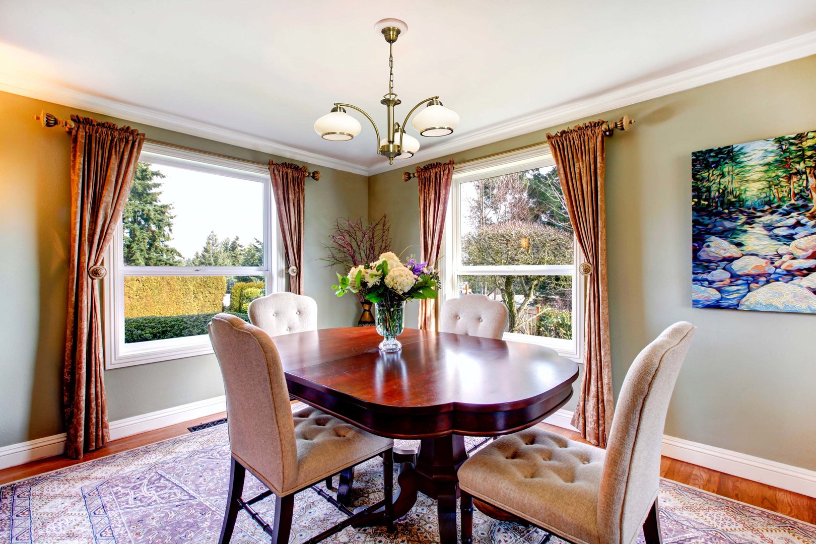 Activejet Classic ceiling chandelier pendant lamp RITA Patina triple 3xE27 for living room