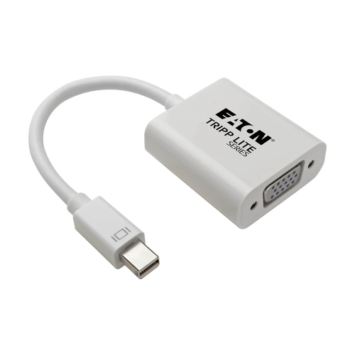 Tripp Lite P137-06N-VGA Keyspan Mini DisplayPort to Active VGA Adapter, Video Converter (M/F), White, 6-in. (15.24 cm)