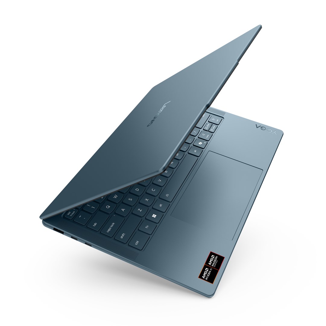 Lenovo Yoga Slim 7 14AKP10 Copilot+ PC AMD Ryzen AI 5 340 Laptop 35.6 cm (14") WUXGA 16 GB LPDDR5x-SDRAM 512 GB SSD Wi-Fi 7 (802.11be) Windows 11 Home Teal
