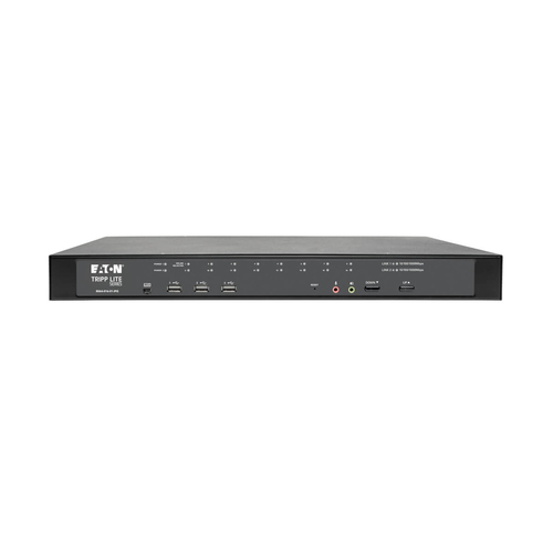 Tripp Lite B064-016-01-IPG NetDirector 16-Port Cat5 KVM over IP Switch - Virtual Media, 1 Remote + 1 Local User, 1U Rack-Mount, TAA
