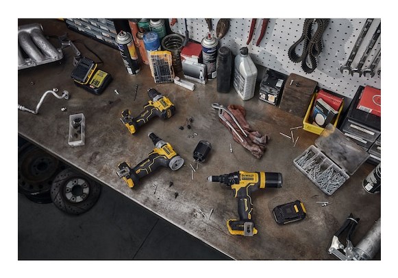 DeWALT DCF403NT-XJ power rivet tool Black  Yellow 2.4 3.2 4 4.8 mm 10000 kN