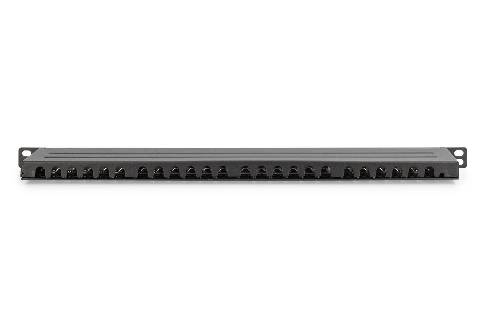 Digitus CAT 6, Class E High Density Patch Panel, shielded, black