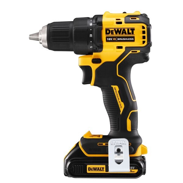 DeWALT DCD708S2T drill Keyless Black Yellow