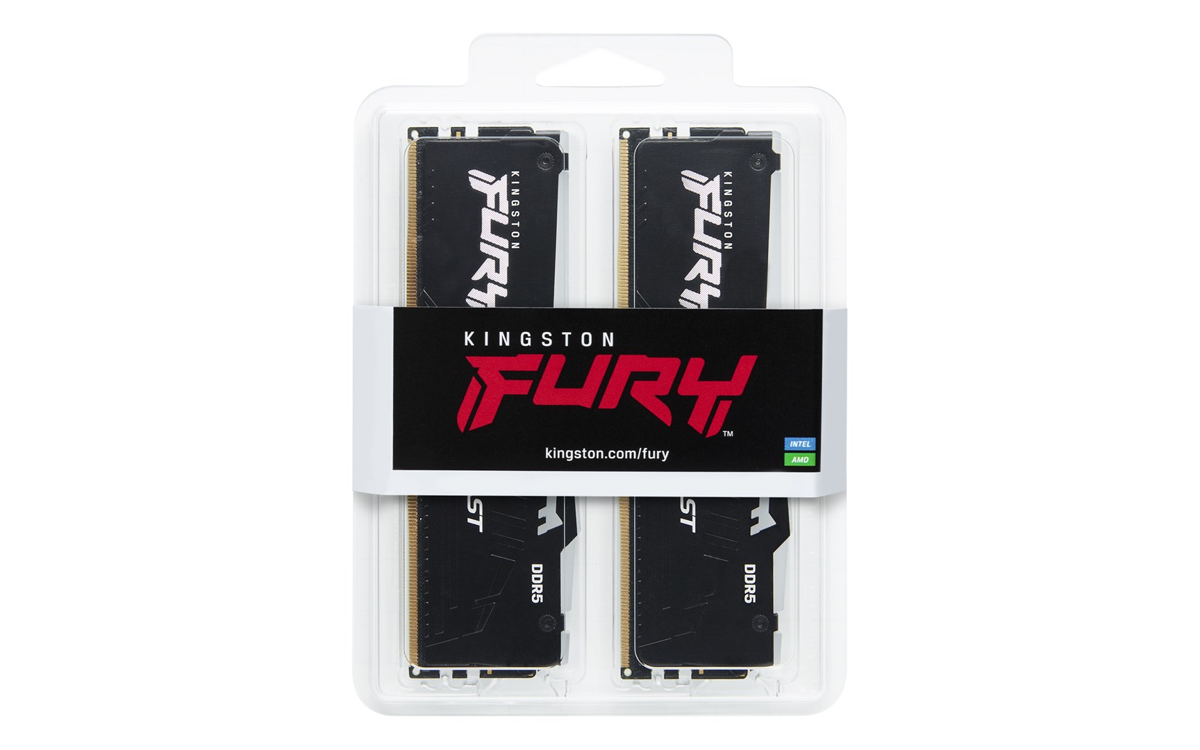 Kingston Technology FURY Beast 16GB 6000MT/s DDR5 CL36 DIMM (Kit of 2) RGB EXPO
