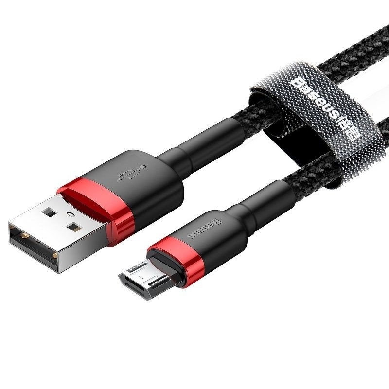 Baseus Cafule USB cable 2 m USB A Micro-USB A Black, Red