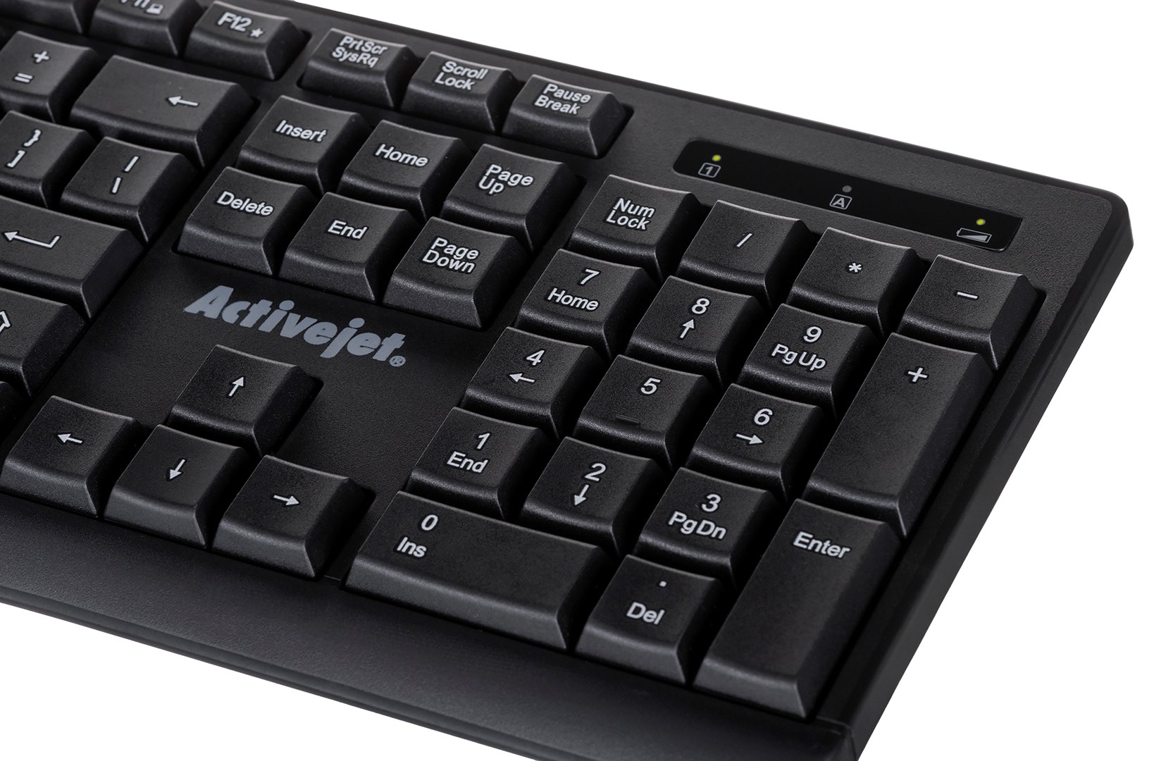 Activejet Wireless keyboard K-3803SW, battery-powered 1x 1.5V AAA