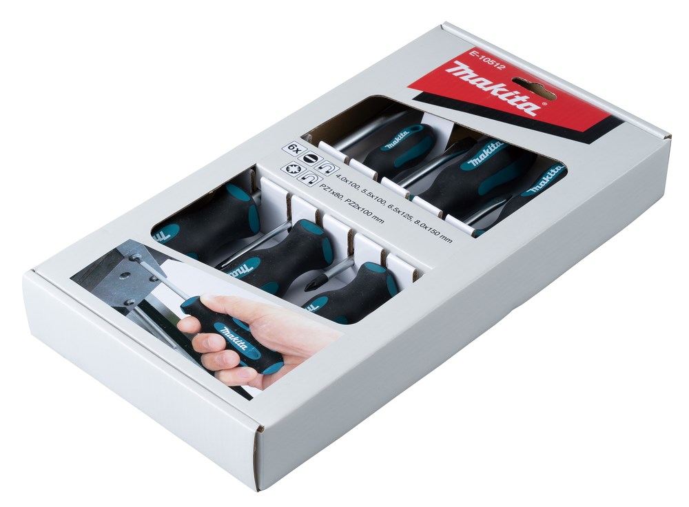 Makita E-10512 manual screwdriver