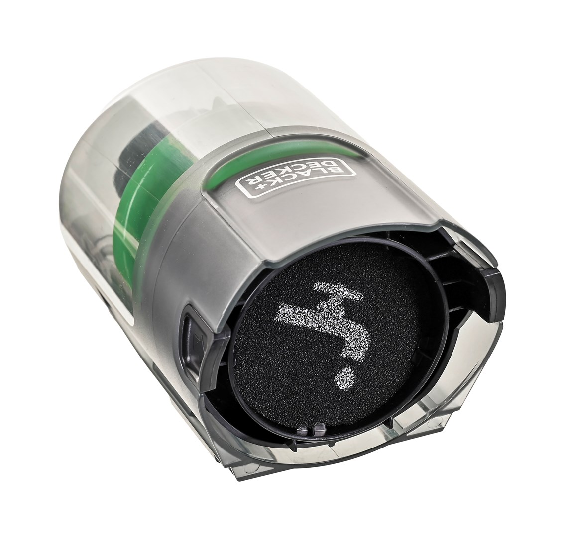 Black & Decker REVSV18D1 stick vacuum/electric broom 2-in-1 stick vacuum Battery Dry Bagless 0.5 L 36 W Green  White 2 Ah