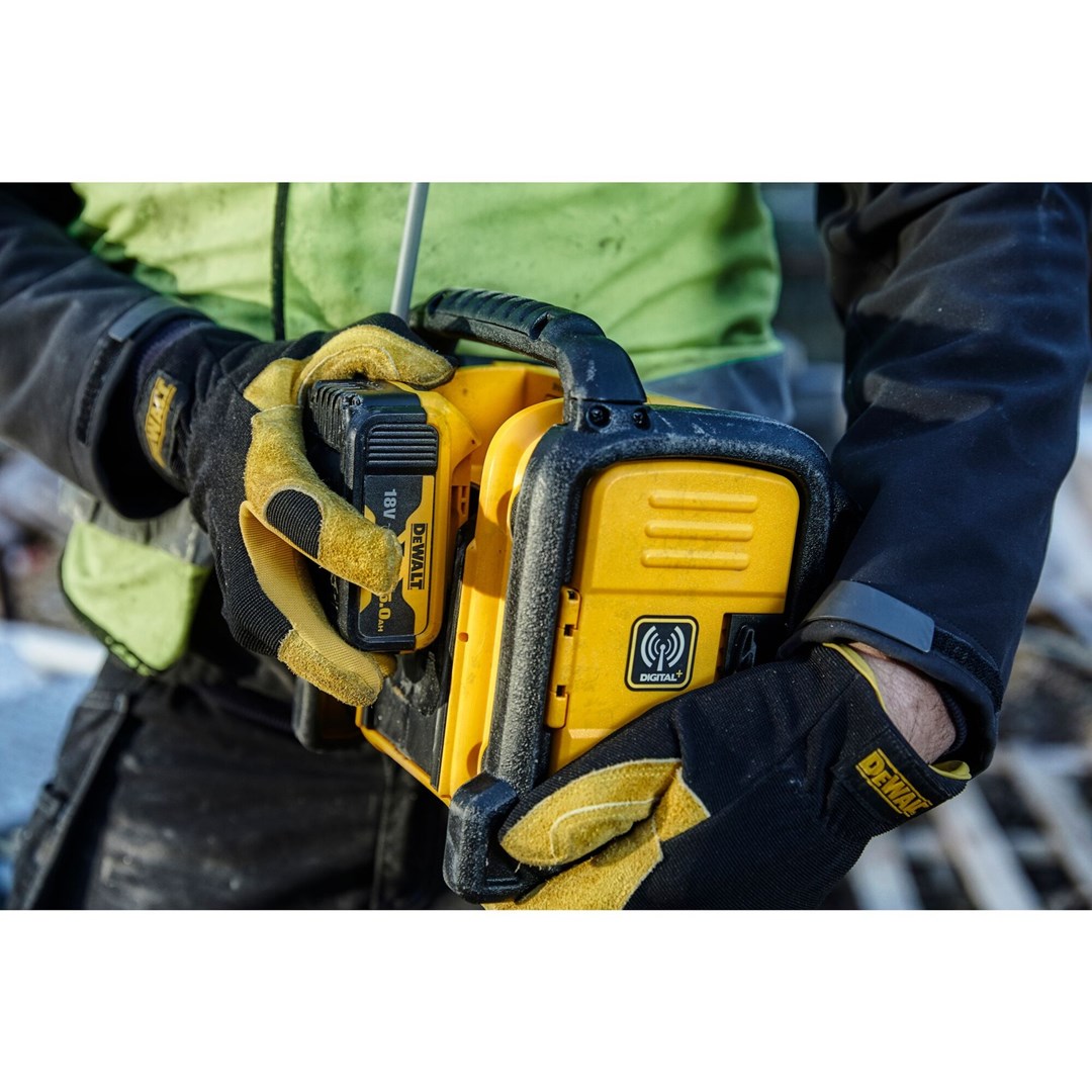 DeWALT DCR020-QW radio Portable Digital Black  Yellow