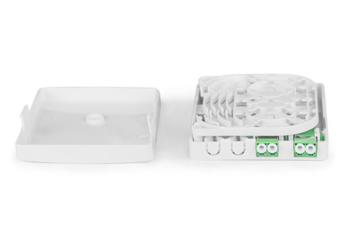 Digitus FTTH Enclosure with 2 x LC/APC DX couplers