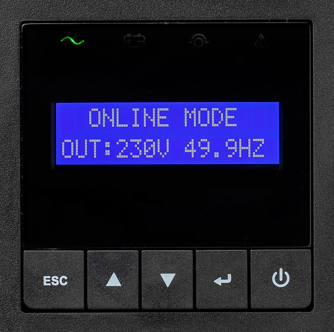 Eaton 9E2000IR uninterruptible power supply (UPS) Double-conversion (Online) 2 kVA 1800 W 6 AC outlet(s)