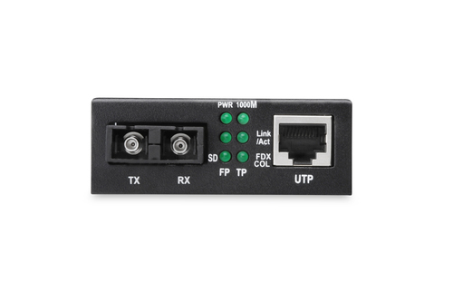 Digitus Gigabit Media Converter, RJ45 / SC