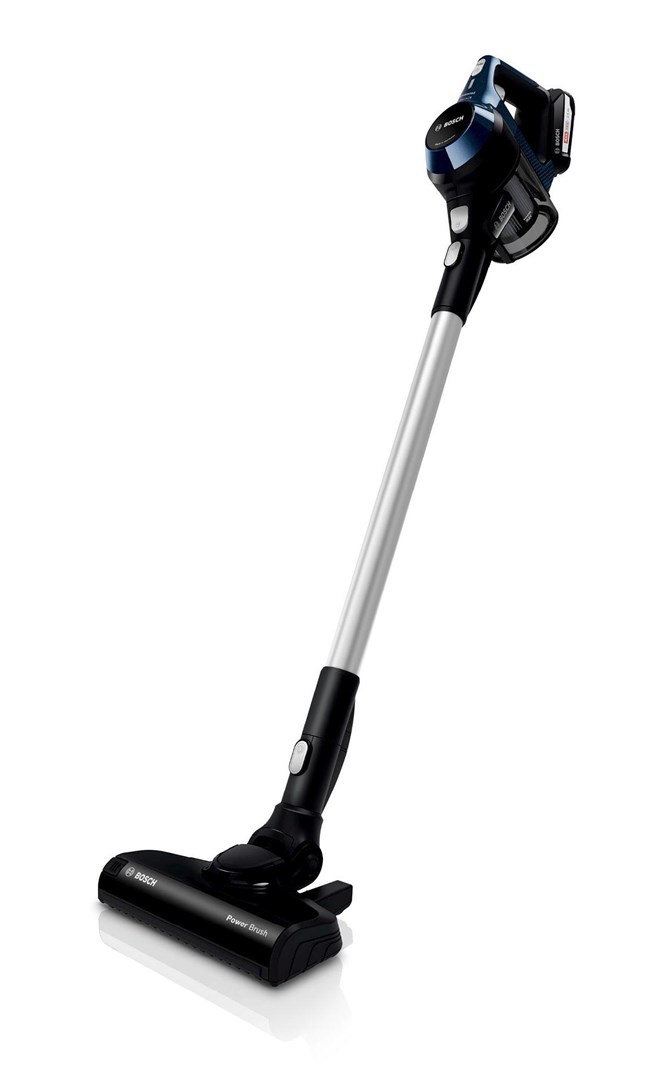 Bosch Serie 6 BBS611PCK stick vacuum/electric broom 2-in-1 stick vacuum Battery Dry Hygiene Filter Bagless Blue 2.5 Ah
