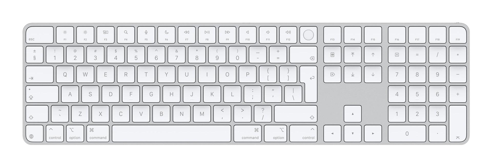 Apple Magic keyboard...
