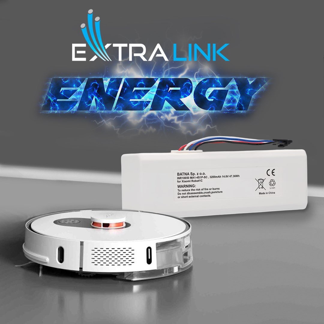 Battery for Xiaomi Robot 1C P1904-4S1P-MM  3200mAh  47.36Wh  STYTJ01ZHM Mijia 1C P1904-4S1P-MM (Dreame MC1808)