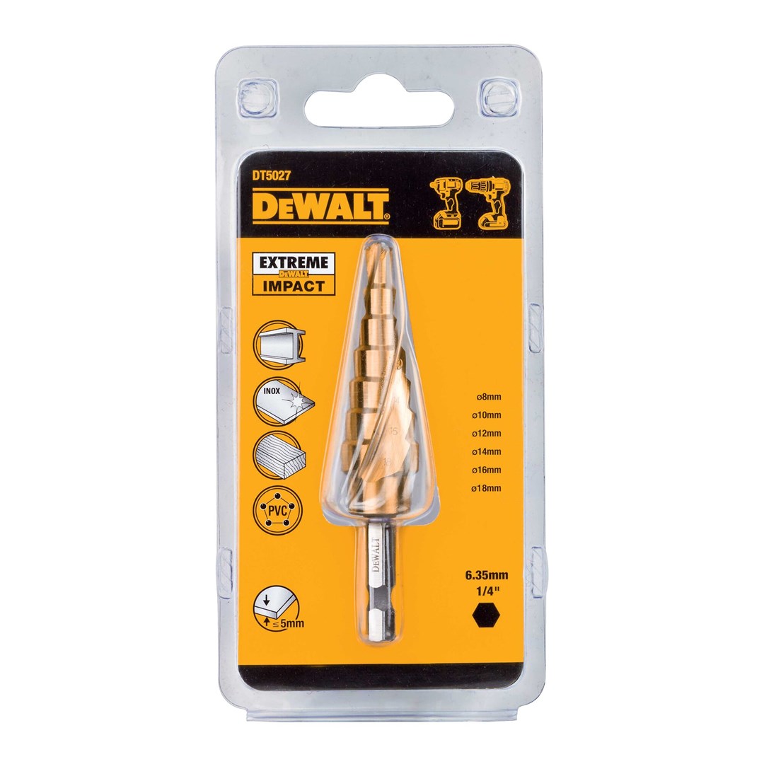 DeWALT DT5027-QZ drill bit Step drill bit