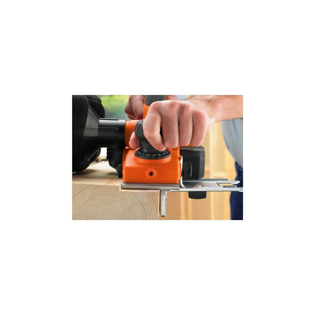 Black & Decker KW750K-QS power hand planer Black  Orange 16000 RPM 750 W
