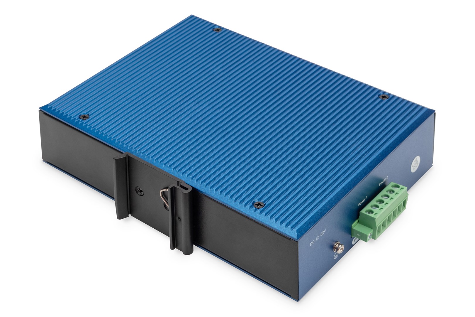 Digitus 16 port Gigabit Ethernet network switch, industrial, unmanaged, 2 SFP uplink