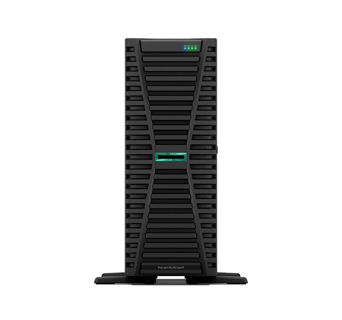 HPE ProLiant ML350 Gen11 server 1.92 TB Tower (4U) Intel Xeon Silver 4510 2.4 GHz 64 GB DDR5-SDRAM 1000 W