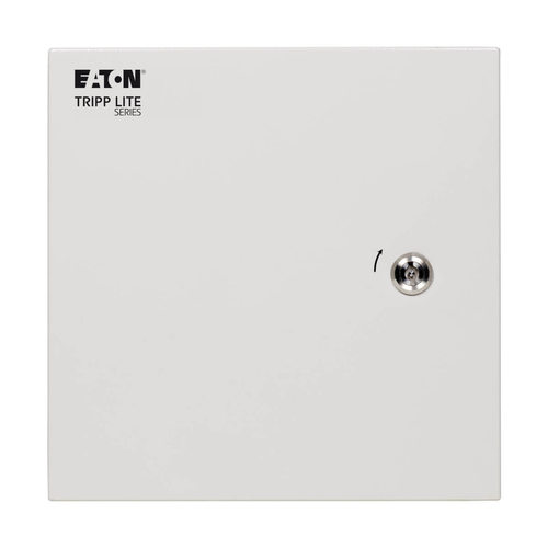 Tripp Lite SRIN4121210 SmartRack Outdoor Industrial Enclosure with Lock - NEMA 4, Surface Mount, Metal Construction, 12 x 12 x 10 in., Gray