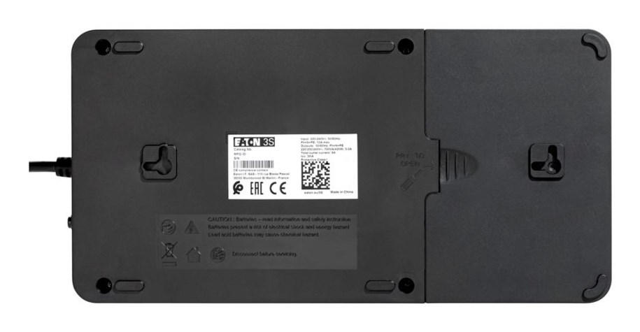 Eaton 3S850D uninterruptible power supply (UPS) Standby (Offline) 0.85 kVA 510 W 8 AC outlet(s)