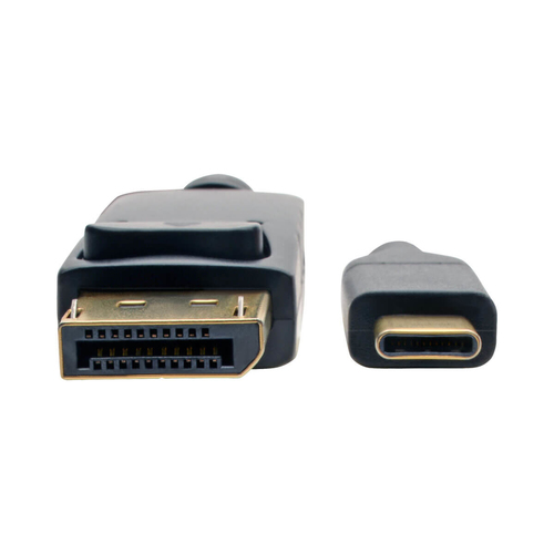 Tripp Lite U444-003-DP USB-C to DisplayPort Active Adapter Cable (M/M), 4K 60 Hz, 3 ft. (0.9 m)