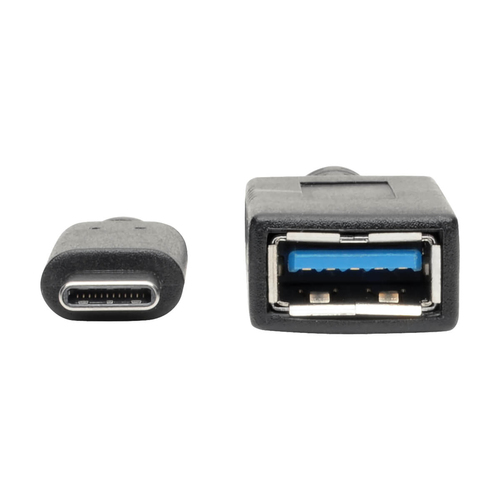 Tripp Lite U428-C6N-F USB-C to USB-A Adapter (M/F), USB 3.2 Gen 1 (5 Gbps), USB-IF Certified, Thunderbolt 3 Compatible, 6-in. (15.24 cm)