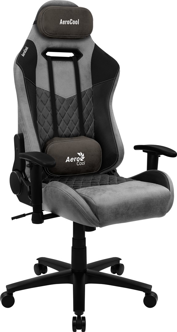 Aerocool DUKE AeroSuede Universal gaming chair Black Grey