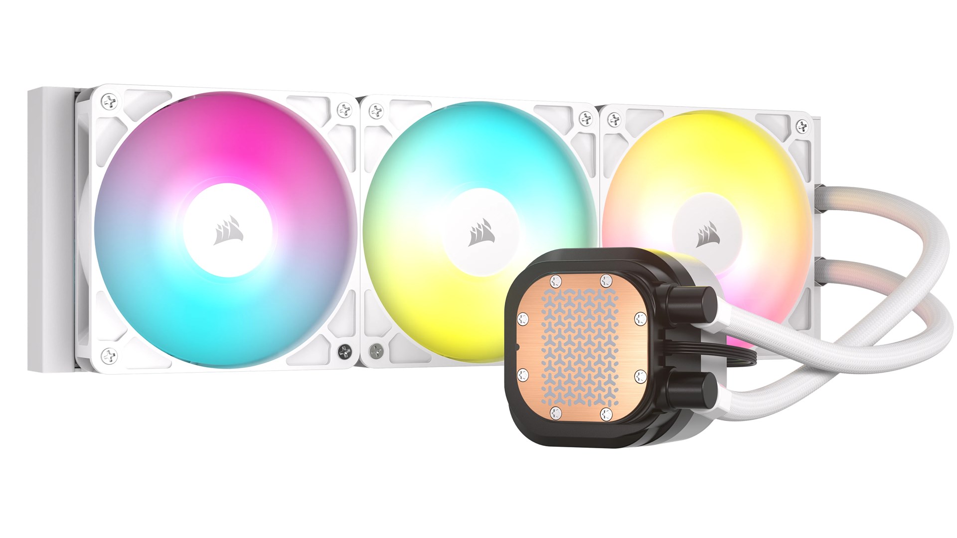 Corsair Nautilus 360 RS ARGB Liquid Processor All-in-one liquid cooler White 1 pc(s)