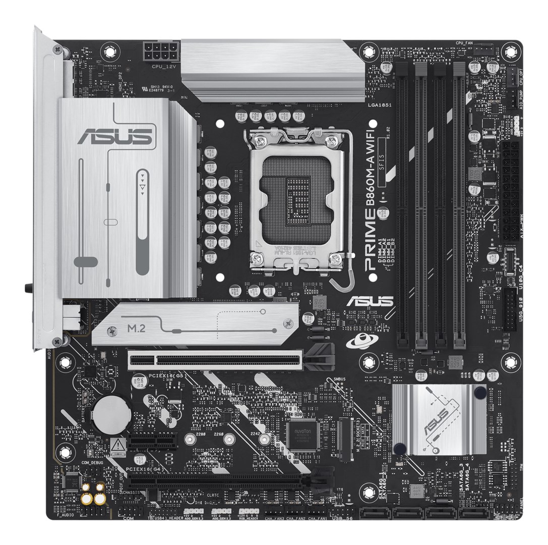 ASUS PRIME B860M-A WIFI Intel B860 LGA 1851 (Socket V1) micro ATX