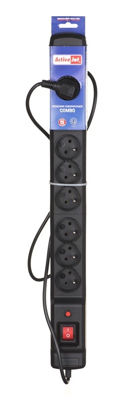 Activejet ACJ COMBO 9GN 1 5M power strip with cord
