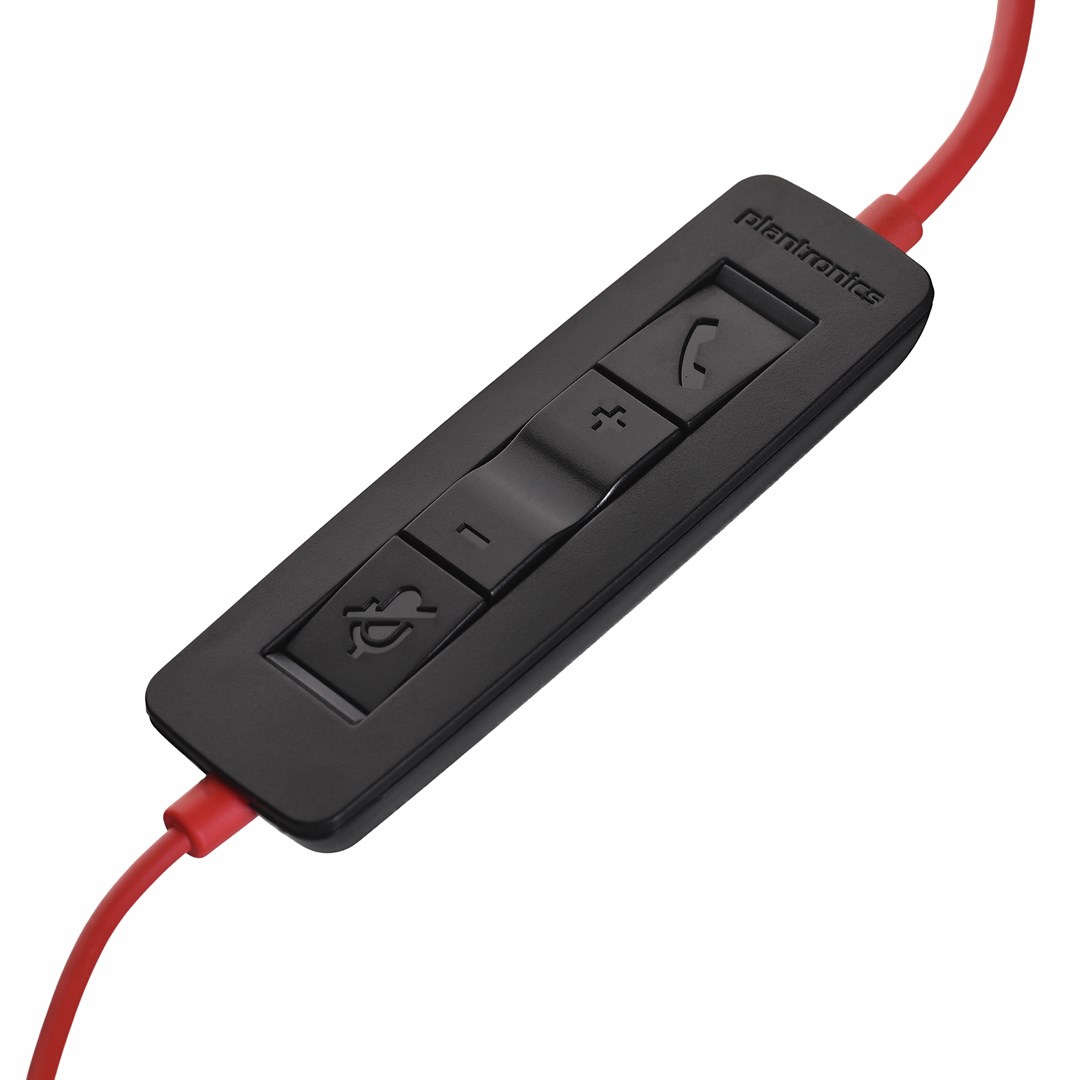 Poly Blackwire 3220 Stereo USB-C Headset +USB-C/A Adapter (Bulk)