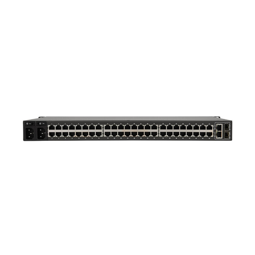 Tripp Lite B098-048 48-Port Console Server, USB Ports (2) - Dual GbE NIC, 16 Gb Flash, SD Card, Desktop/1U Rack, TAA