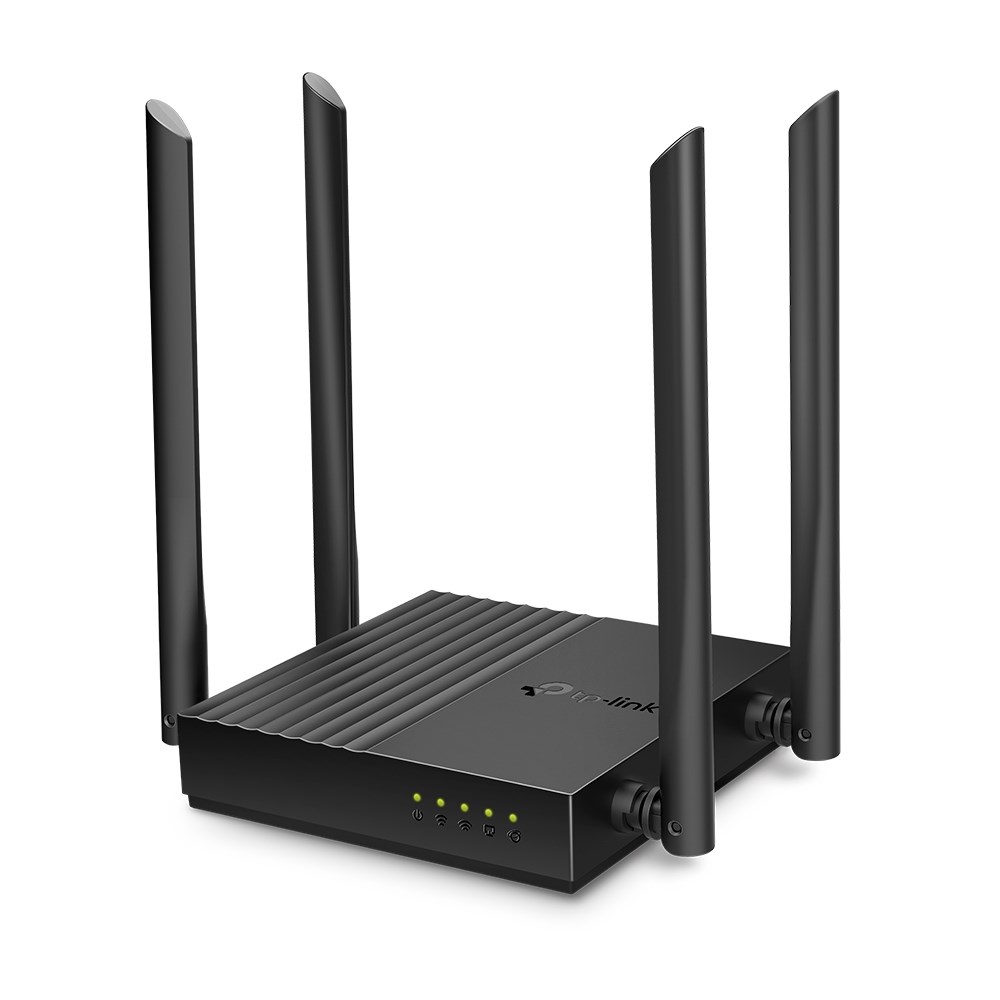 TP-Link ARCHER A64 wireless router Gigabit Ethernet Dual-band (2.4 GHz / 5 GHz) Black