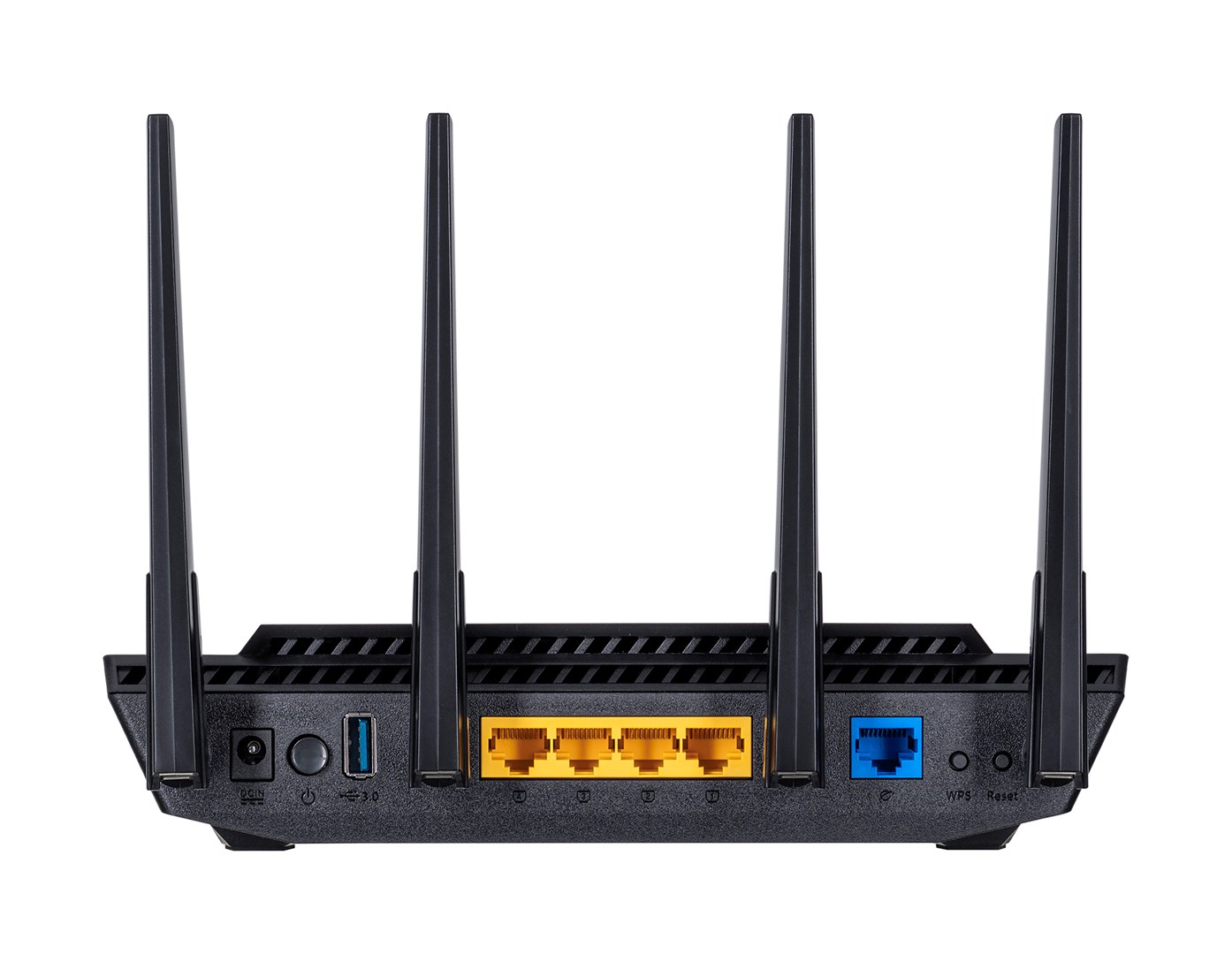 ASUS RT-AX58U wireless router Gigabit Ethernet Dual-band (2.4 GHz / 5 GHz) Black