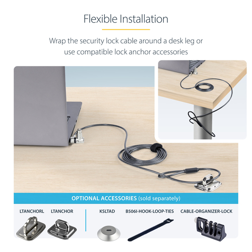 UNIVMK25-LAPTOP-LOCK - Cables & Adaptors by StarTech.com