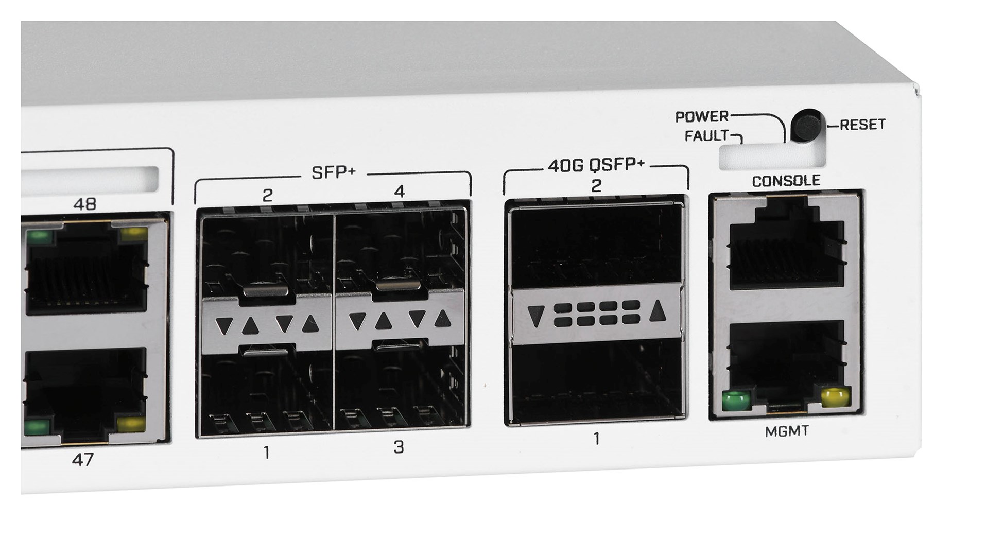 Mikrotik CRS354-48P-4S+2Q+RM network switch Managed L3 Gigabit Ethernet (10/100/1000) Power over Ethernet (PoE) 1U
