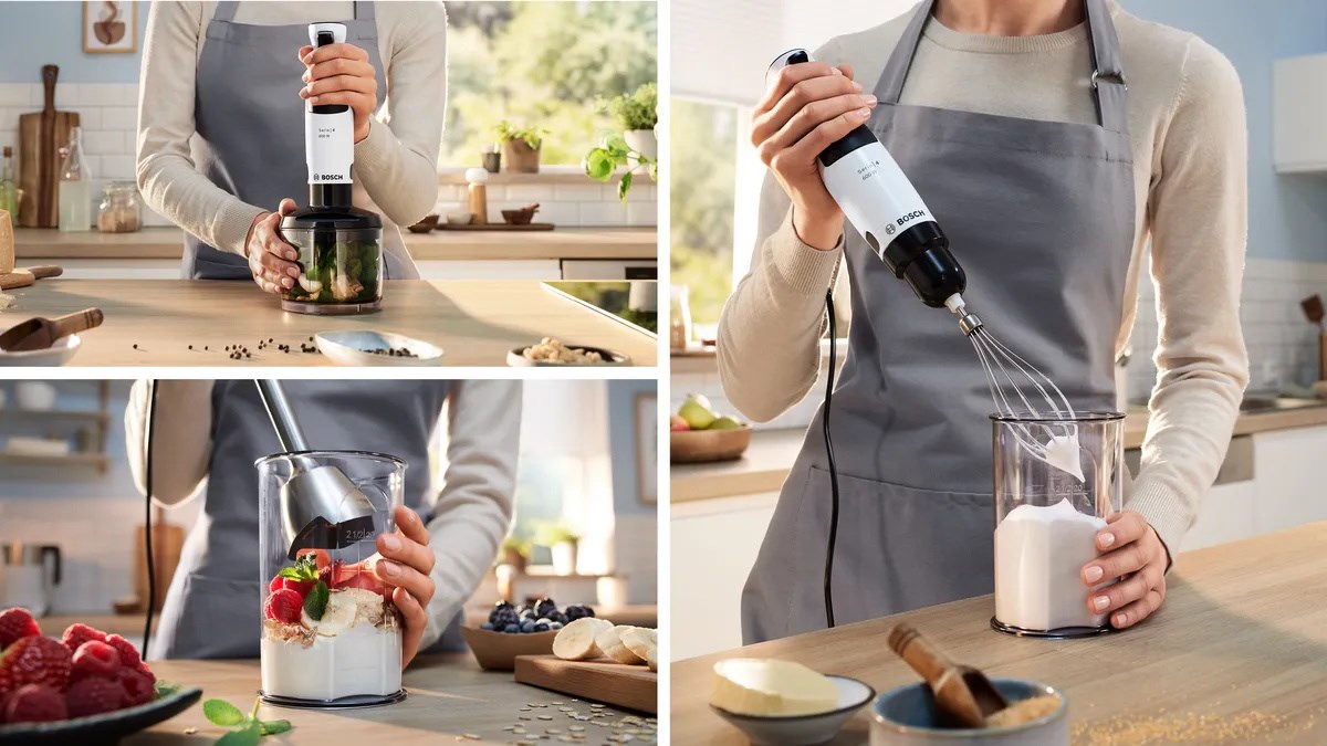 Bosch Serie 4 MSM4W221 blender 0.6 L Immersion blender 600 W White